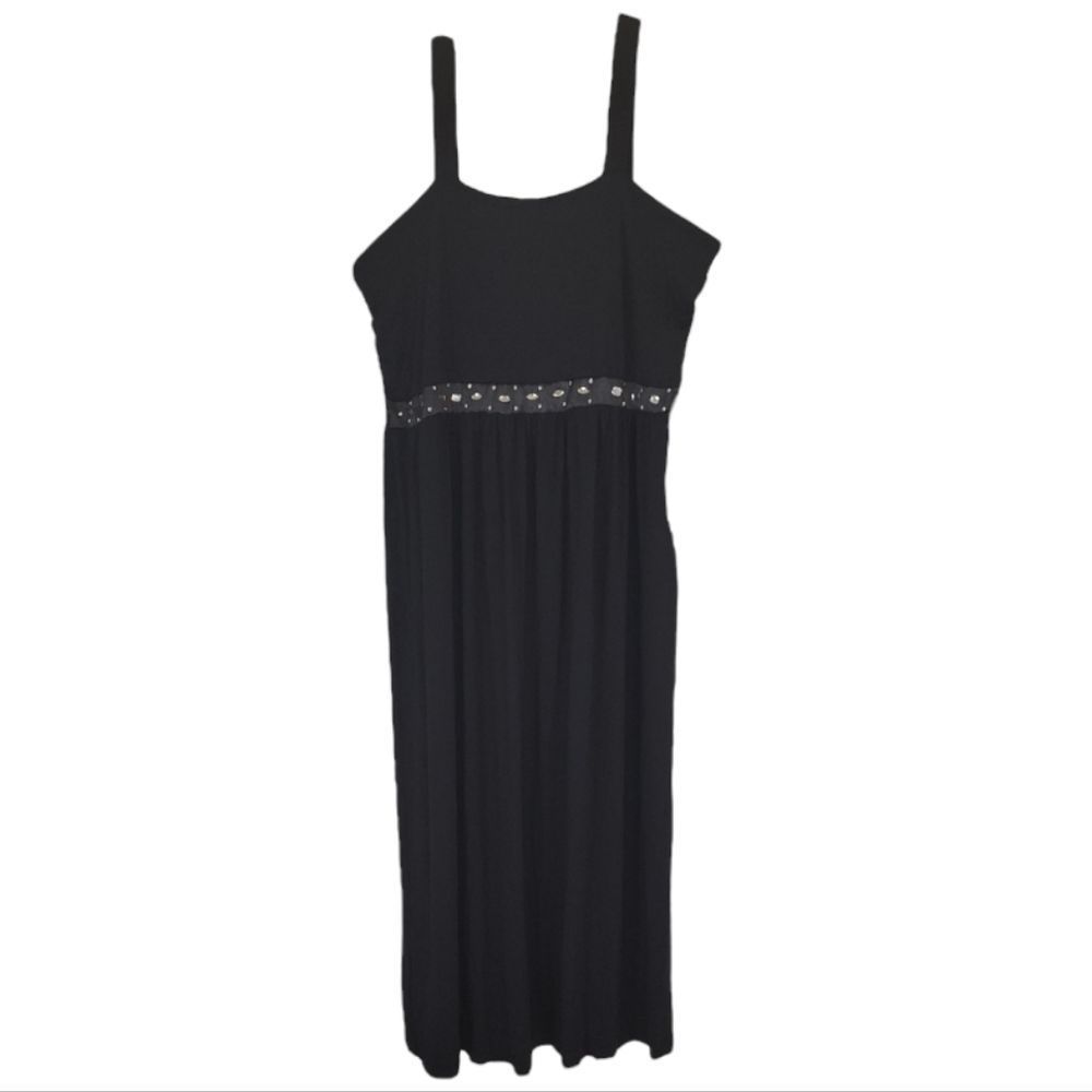 Black maxi dress size 24/26 Ulla Popken